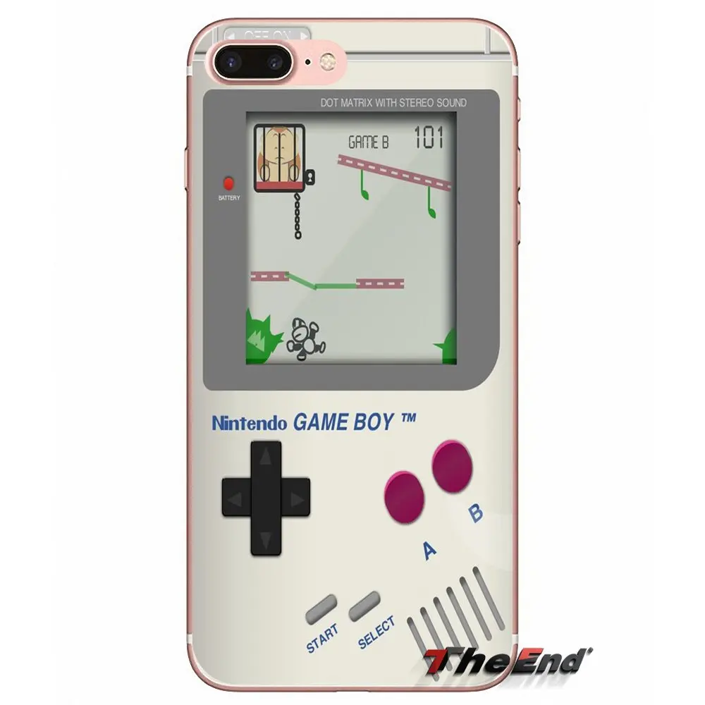 Для Apple iPhone X 4 4S 5 5S SE 5C 6 6S 7 8 Plus 6Plus 7plus 8plus Fundas Coque Gameboy Game Boy PSP Box силиконовый