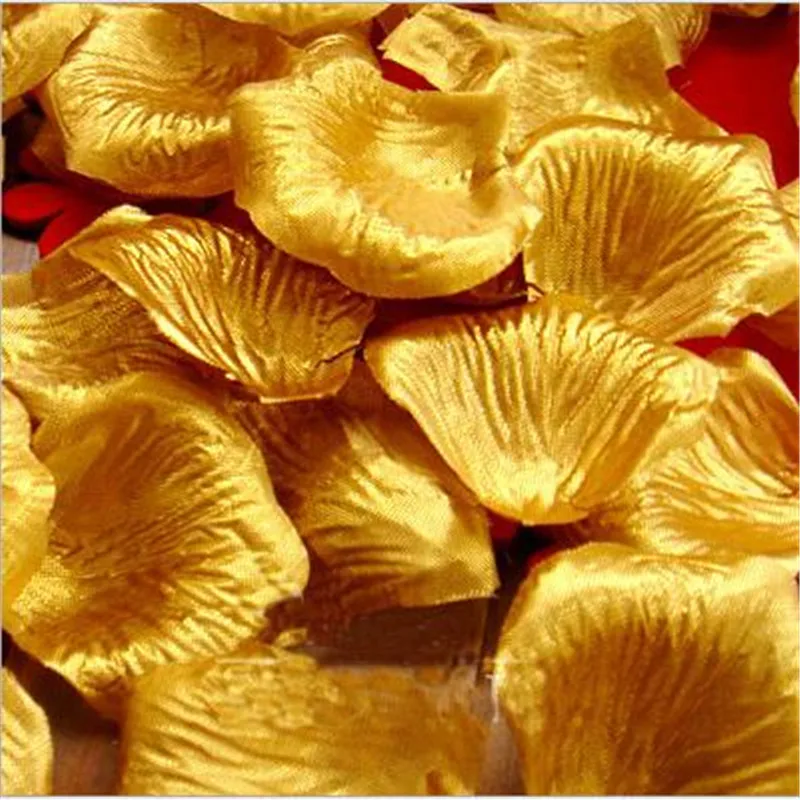 Omilut 200pcs Rose Petals Artificial Wedding Flowers Decoration Tearm Bride Baby Shower Confetti Supplies | Дом и сад