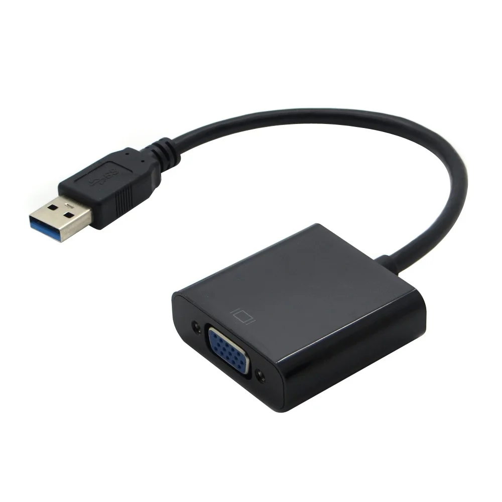 50 шт. внешний адаптер для видеокарты с USB 3 0 на VGA|to vga|vga videousb to video |