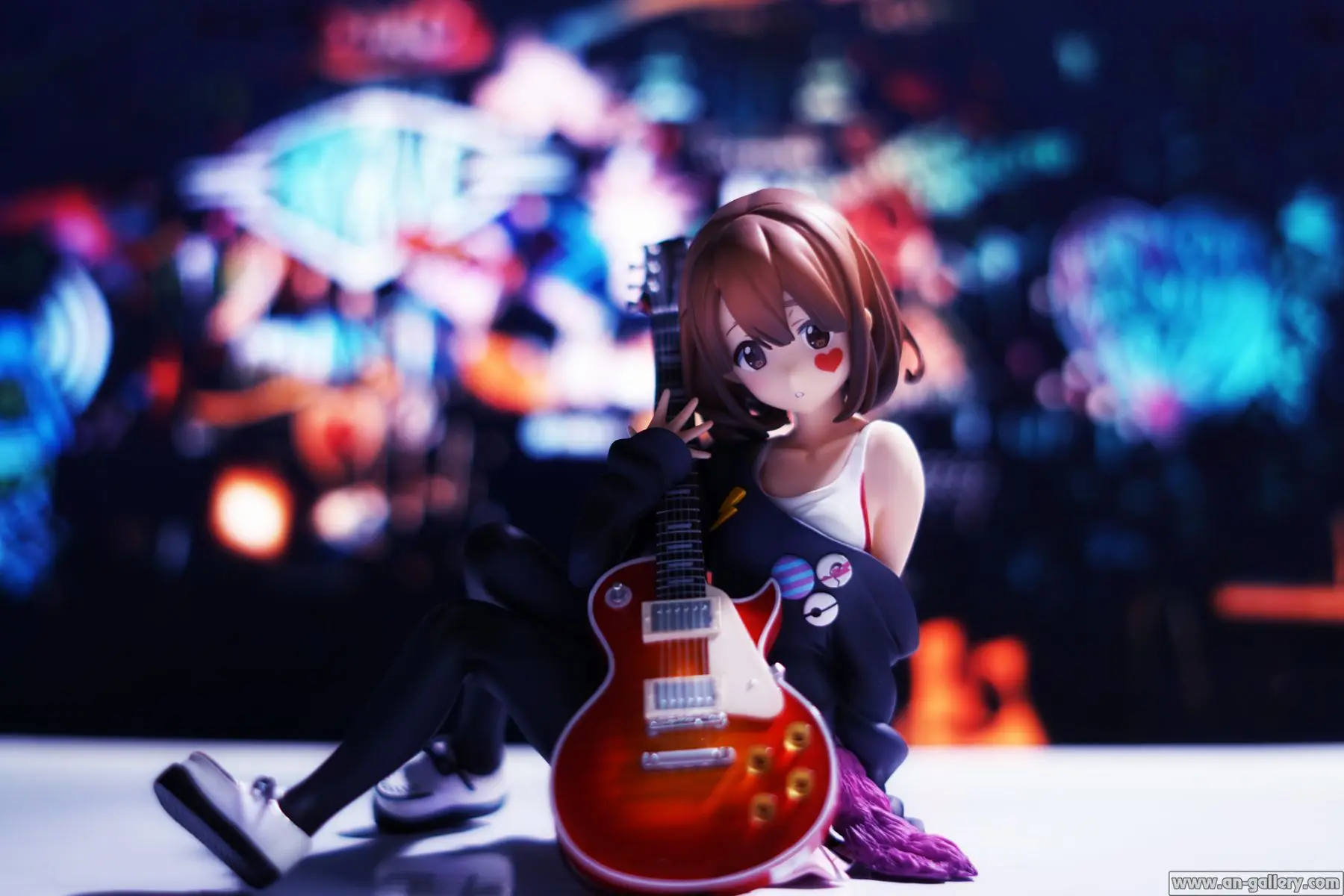 Оригинальный K ON! Hirasawa Yui фигура Акияма Мио figura Tainaka ритсу модель Kotobuki Tsumugi