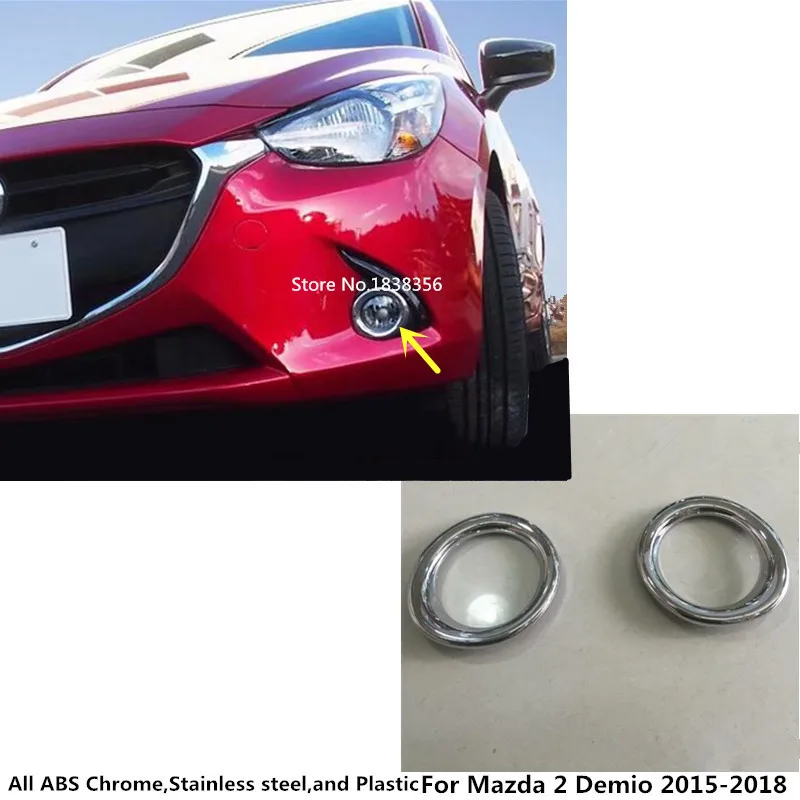 Стайлинг кузова автомобиля детектор ABS хром передняя фара противотуманный