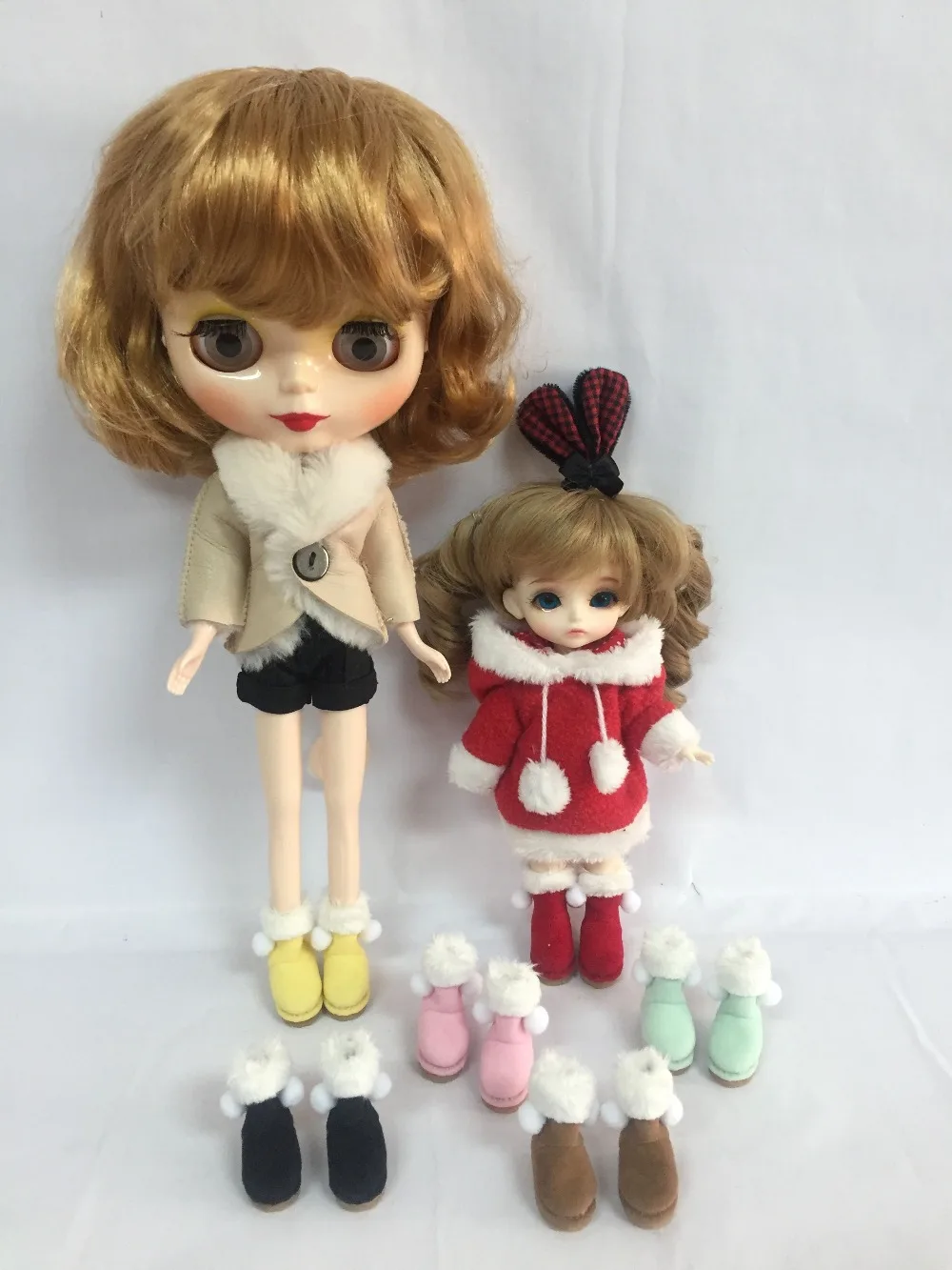 Кукольная обувь ботинки для кукол blyth Azon куклы OB кукла licca 1/8 bjd и т. д. Длина: 3 см |