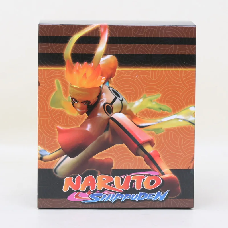 Аниме Наруто фигурка Shippuden Brinquedos Tobirama Senju Hashirama Senju Jiraiya Minato Namikaze Kurama Hinata фигурка ПВХ игрушки - Цвет: Kurama box