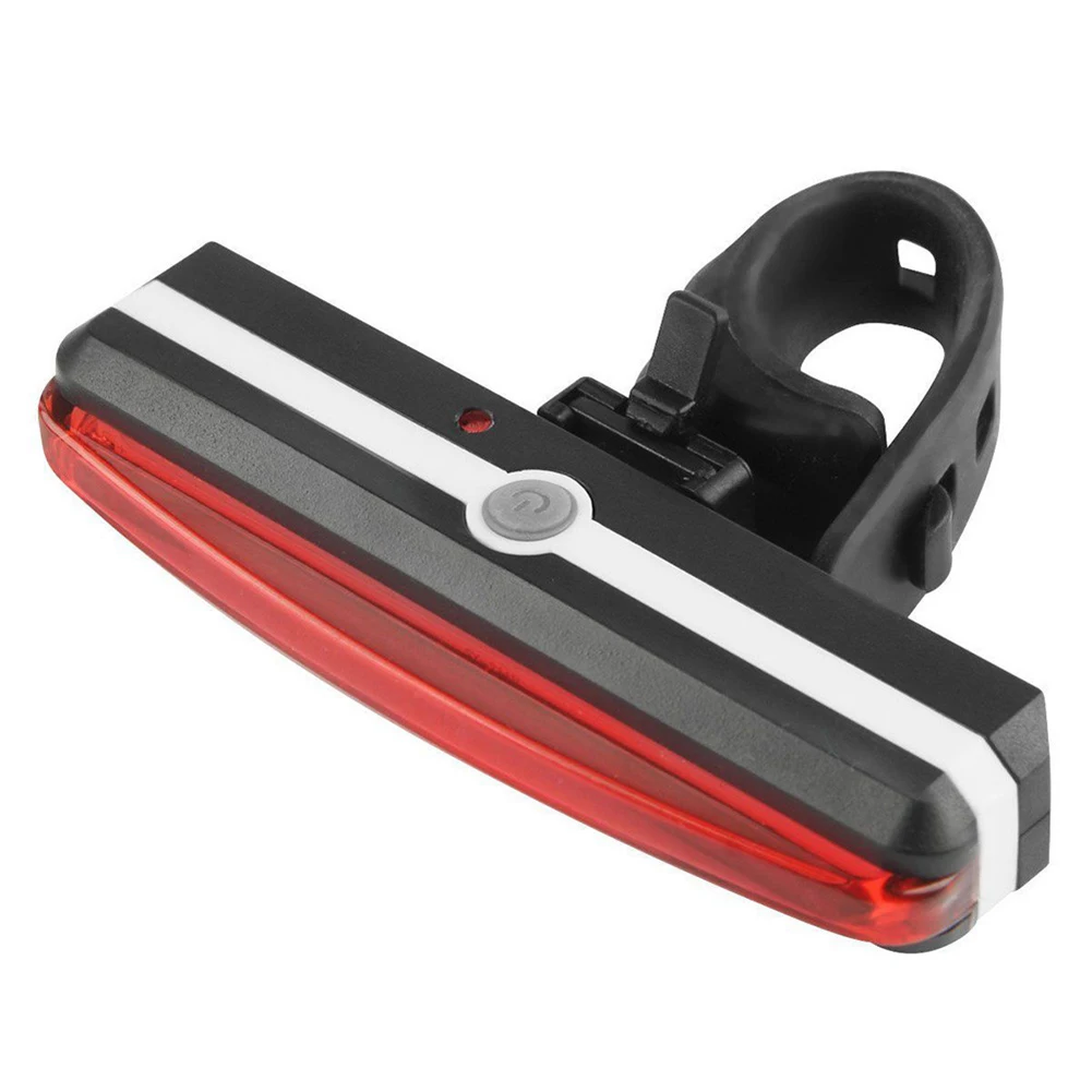 

MTB Bike USB Rechargeable Highlight Tail Light Strobe Warning Lamp Flashlight