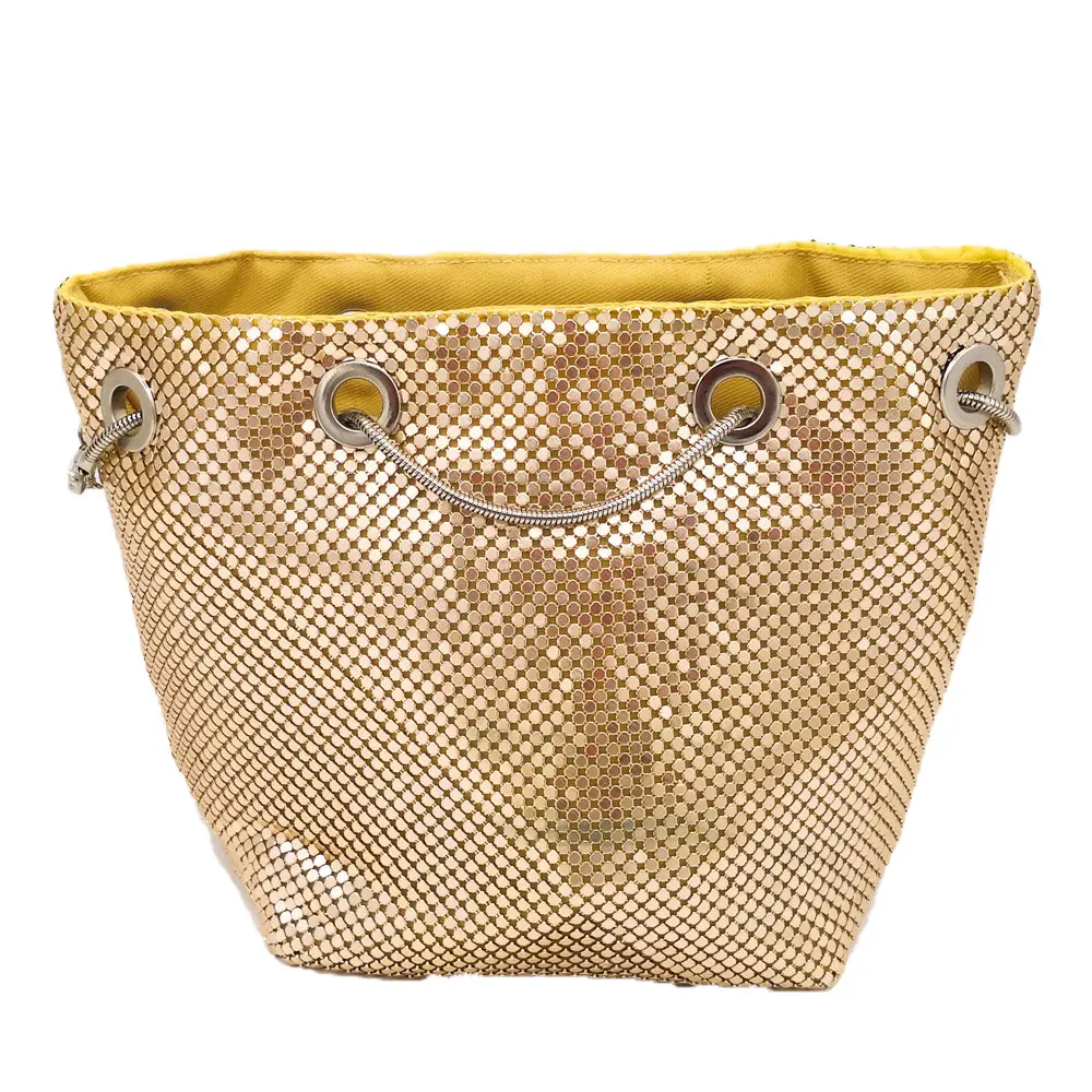 Boutique De FGG, женские сумки, алюминиевые мини вечерние клатчи, дамские повседневные металлические клатчи, кошелек для монет, вечерние сумочки на цепочке