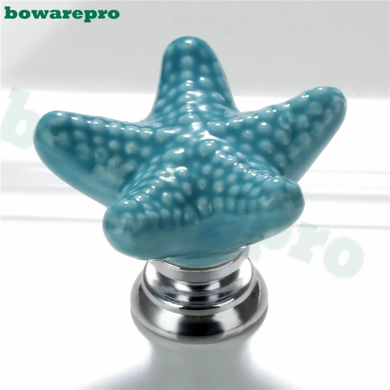 Керамическая ручка двери в стиле Starfish детский ящик для шкафа кухонная мебель