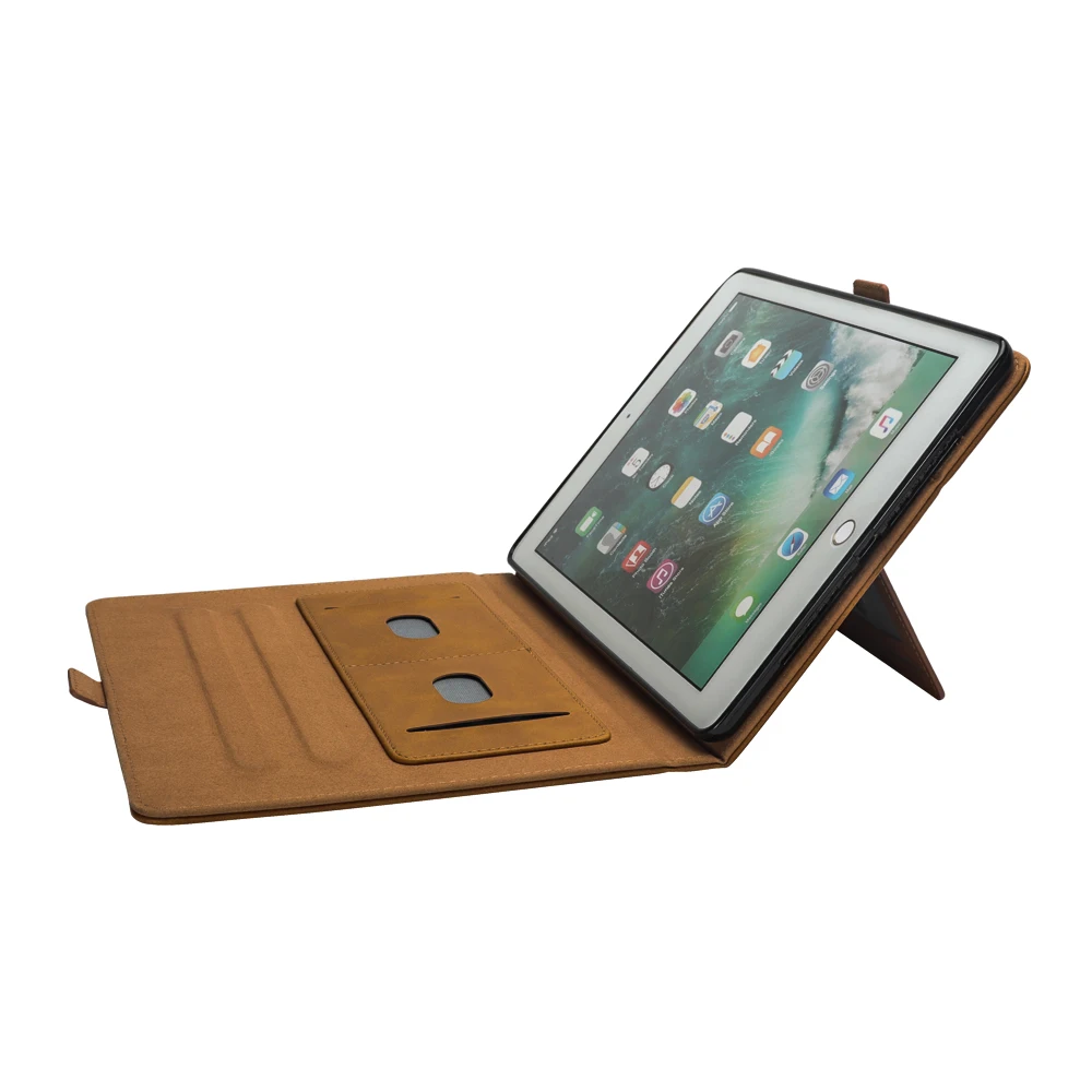 Планшеты Чехол для iPad Pro 10 5 дюймов из искусственной кожи Бумажник слот карт Стенд