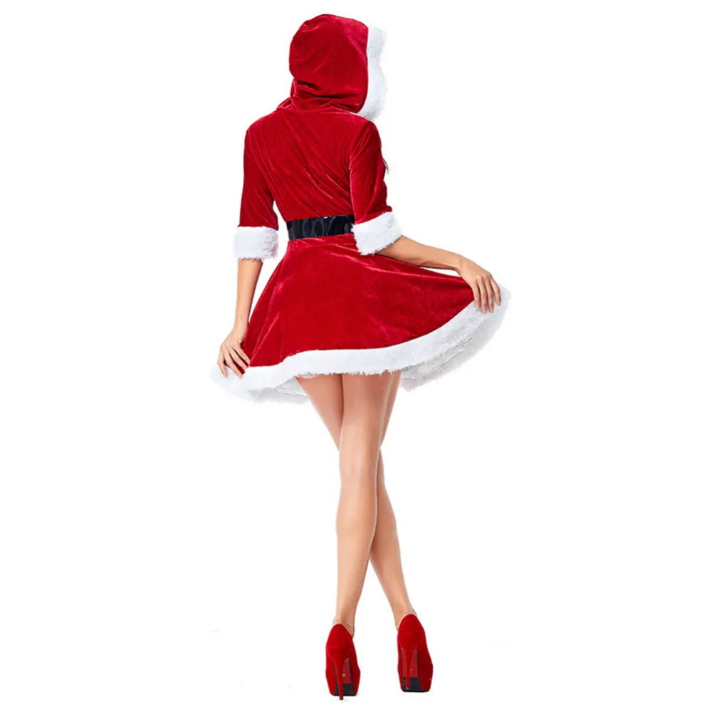 

Christmas Women Sexy Dress For Party Costume Performance Clothing Santa Costume Adult Party Clothing