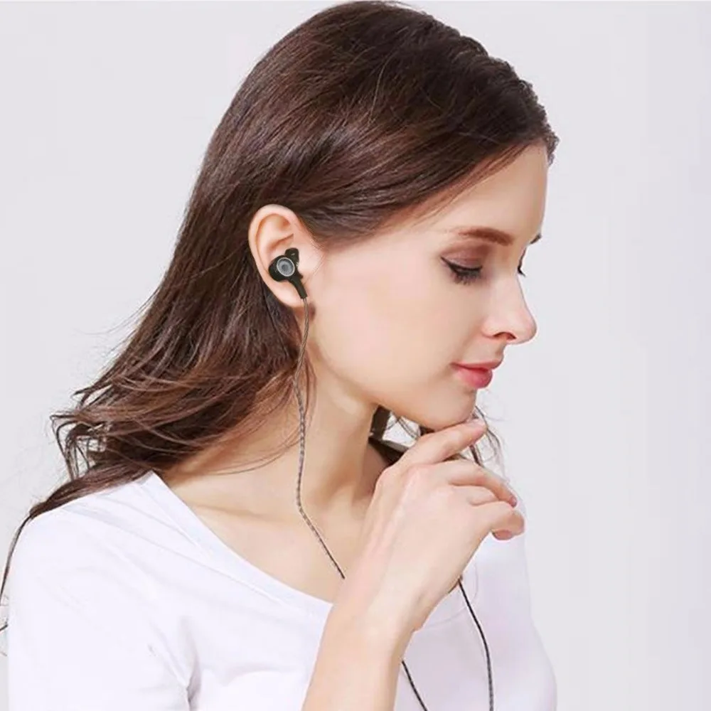 I INTO i8 тройной драйвер в ухо наушники HiFi стерео музыка шумоизоляция проводные для