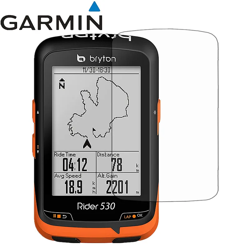 Защитная пленка для GPS-браслета bryton R530E Электростатическая из ПЭТ против царапин 3