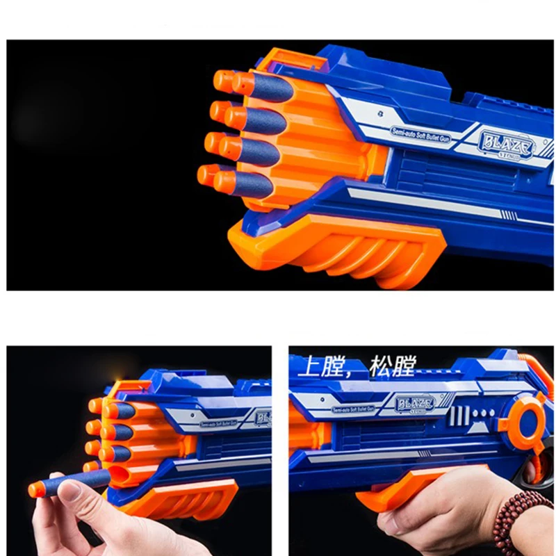Горячая игрушечный пистолет с мягкими пулями подходит для Nerf пушки мягкая игрушка дартс пушки идеальный костюм для Nerf игрушечный пистолет