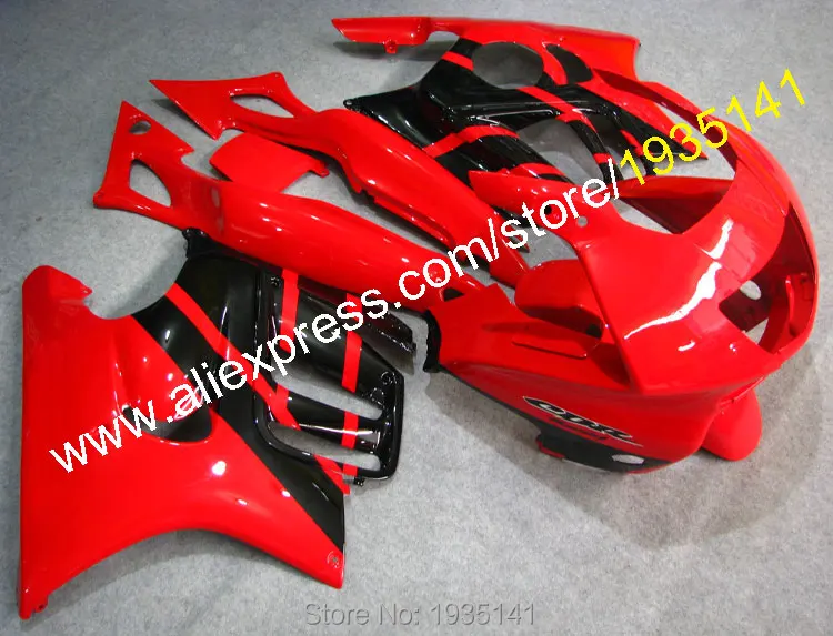 Запчасти для Honda CBR600 F3 97 98 CBR 600 1997 1998 CBR600F3 красный и черный цвет (литьё под