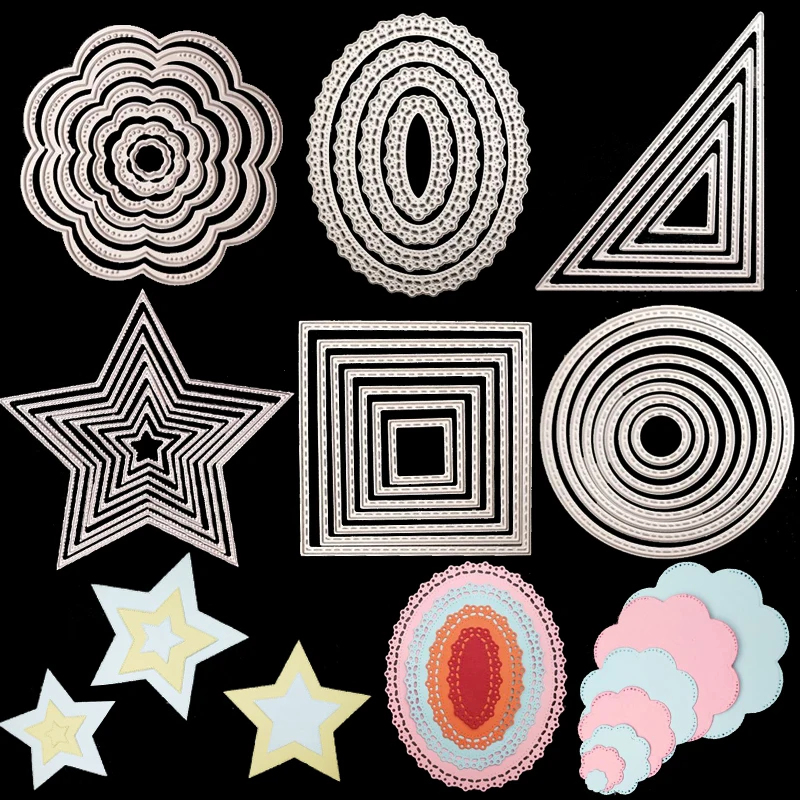 1 комплект металлические кружевные пресс формы в форме сердца|Орудия| |