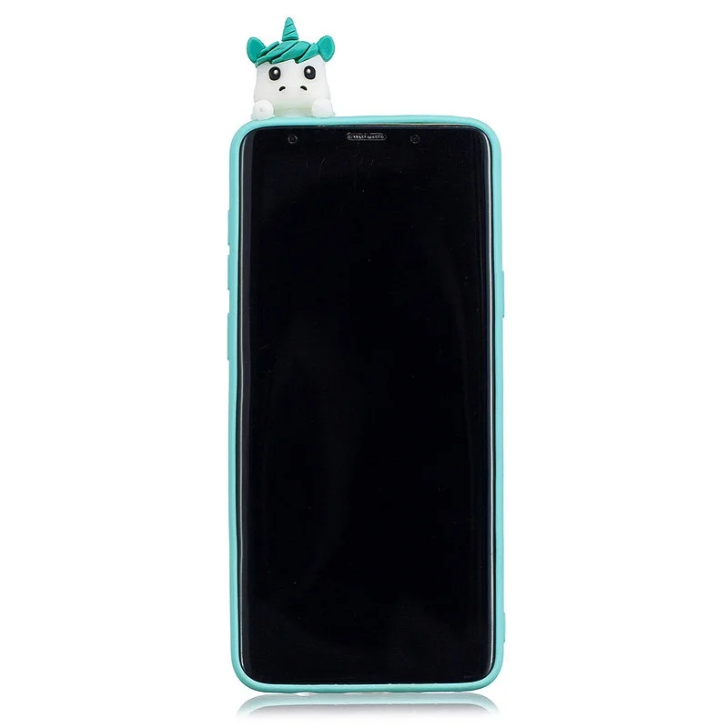 Силиконовый чехол для Samsung Galaxy S9 S8 Plus S10 S7 Edge чехлы 3D игрушки мягкие силиконовые |