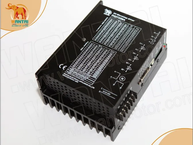 Комплект питания! CNC Wantai Nema42 шаговый двигатель 110BYGH201-001 4200oz-in + Драйвер DQ2722MA 220 В 7.0A