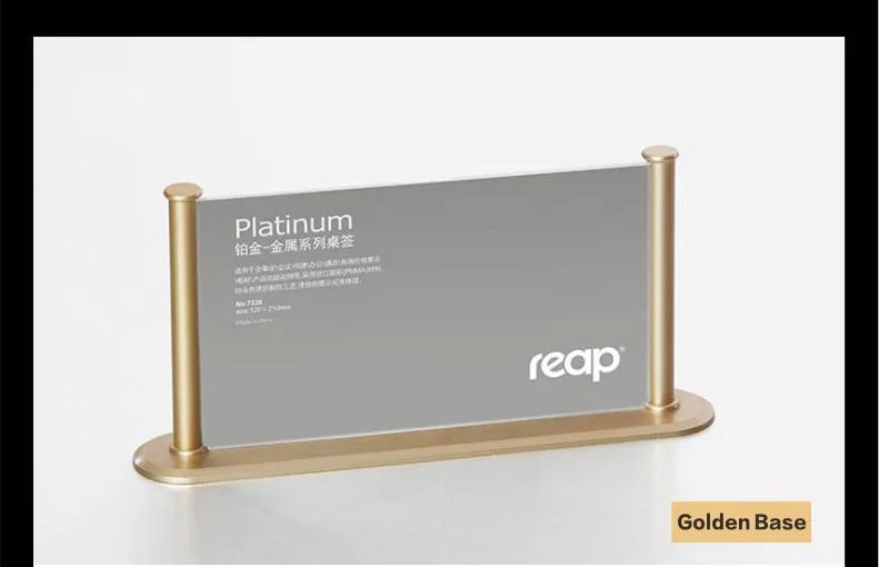 Reap Paltinu abs T-shape настольная рамка карта настольная подставка для демонстрации меню Сервис этикетка Офис Бизнес Конференц-зал