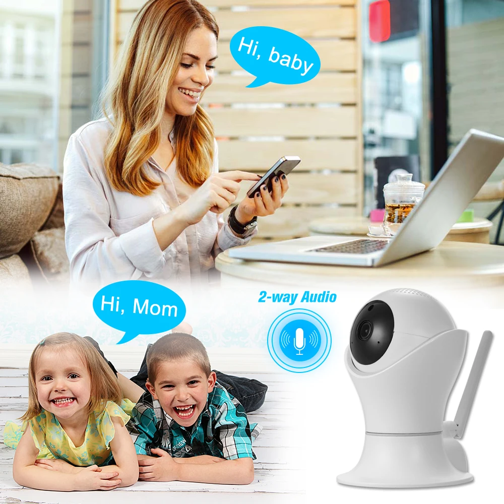 1080P WiFi IP камера 360 градусов панорамная навигация панорамирование/наклон CCTV