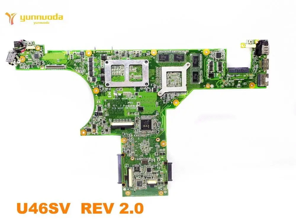 Оригинальная материнская плата для ноутбука ASUS U46SV REV 2 0 протестирована хорошая