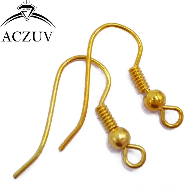 2000 шт с бисером и серьга-пружина крючки для ушей фурнитура ювелирные аксессуары
