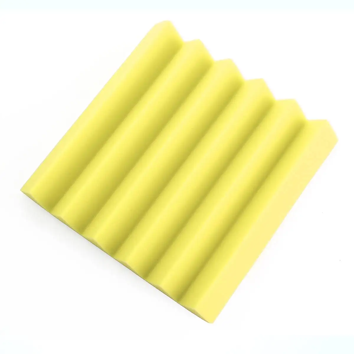 yellow 300x300x50 мм акустический пористый материал для студии Звукоизоляционная губка пена звукоизоляция обработка Пирамида плитка Studi - Цвет: yellow
