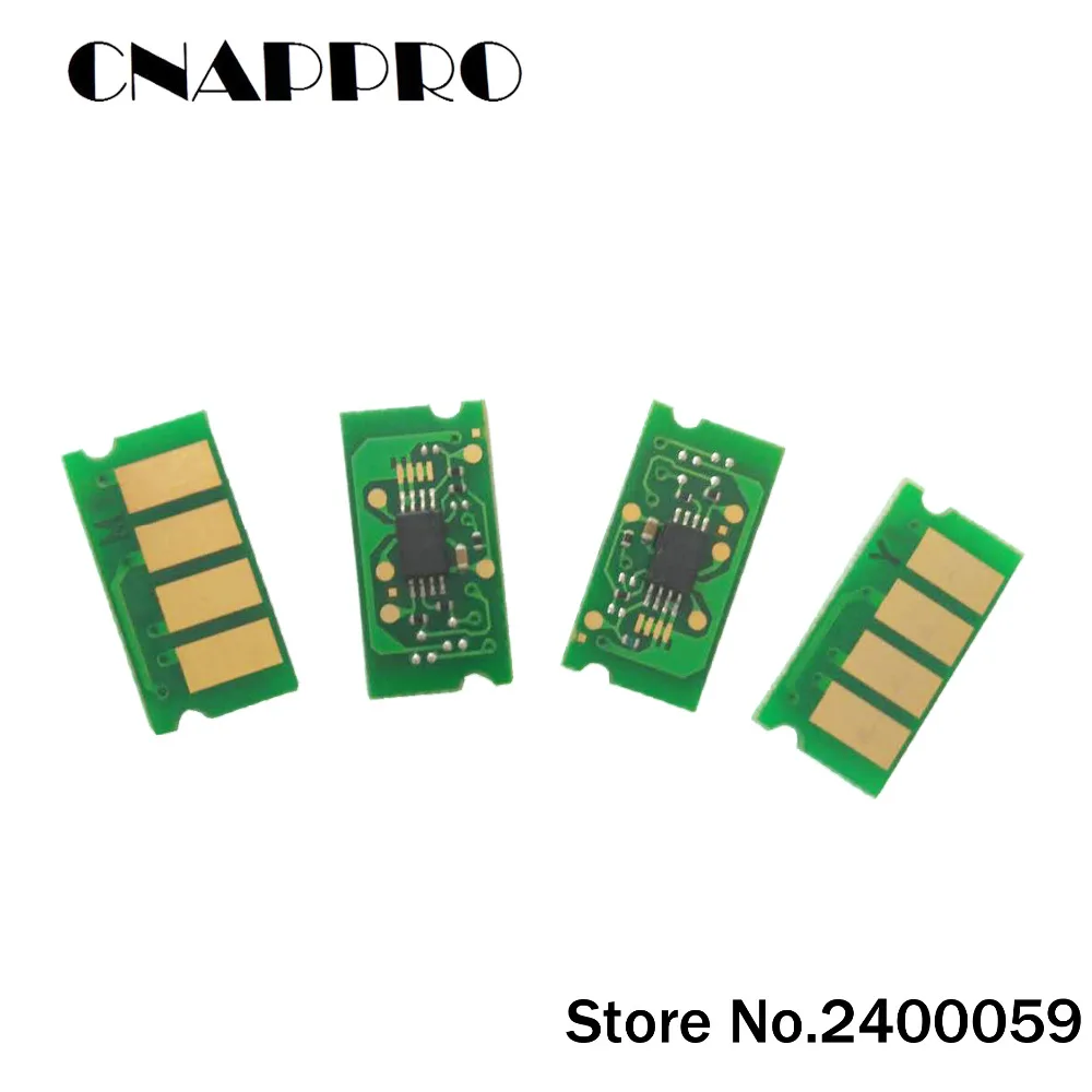4 шт./лот чип картриджа с тонером для Ricoh Aficio SP C231SF C231N C232DN C232SF C242DN C242SF C311N C312DN C320DN C342DN