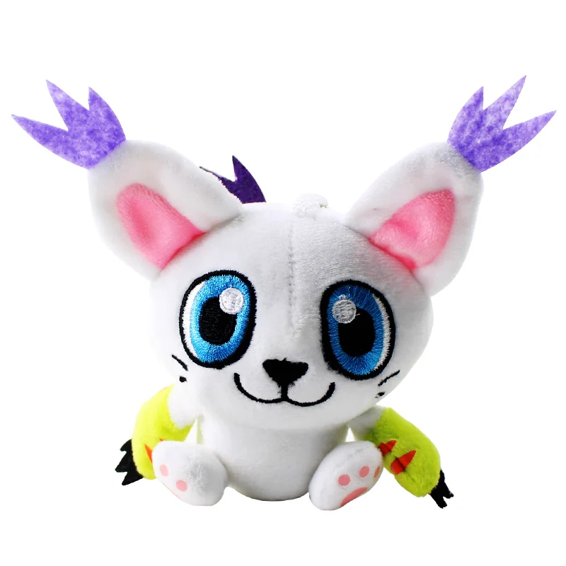 Digimon плюшевая игрушка Patamon Palmon Piyomon Tailmon Gomamon Koromon Gabumon Agumon Мягкая кукла-чучело плюшевая подвеска брелок