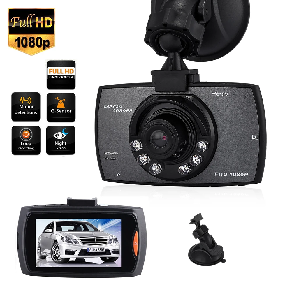 G11 HD 1080P lcd Автомобильный видеорегистратор Камера краш-камера g-сенсор ночное видение HDMI датчик гравитации