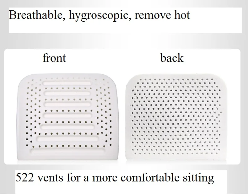 100% натуральная латексная задняя подушка поясничная опора для стула