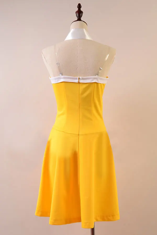 Сказочный хвост костюм для косплея Леви макгарден полный комплект Аниме желтое