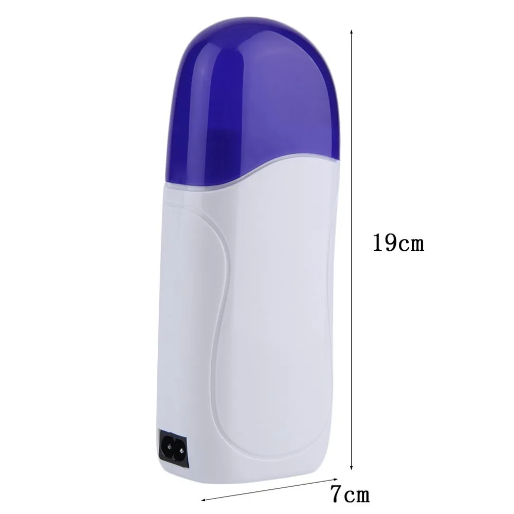 

Portatble Electric Depilatory Roll On Wax Heater Roller Waxing Hot Cartridge Body Hair Removal Depilation Waxing Machine