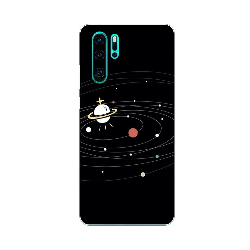 huawei p30 lite Case Silicon Explor music Painting Soft TPU Back Cover for pro Phone protect cases shell |
