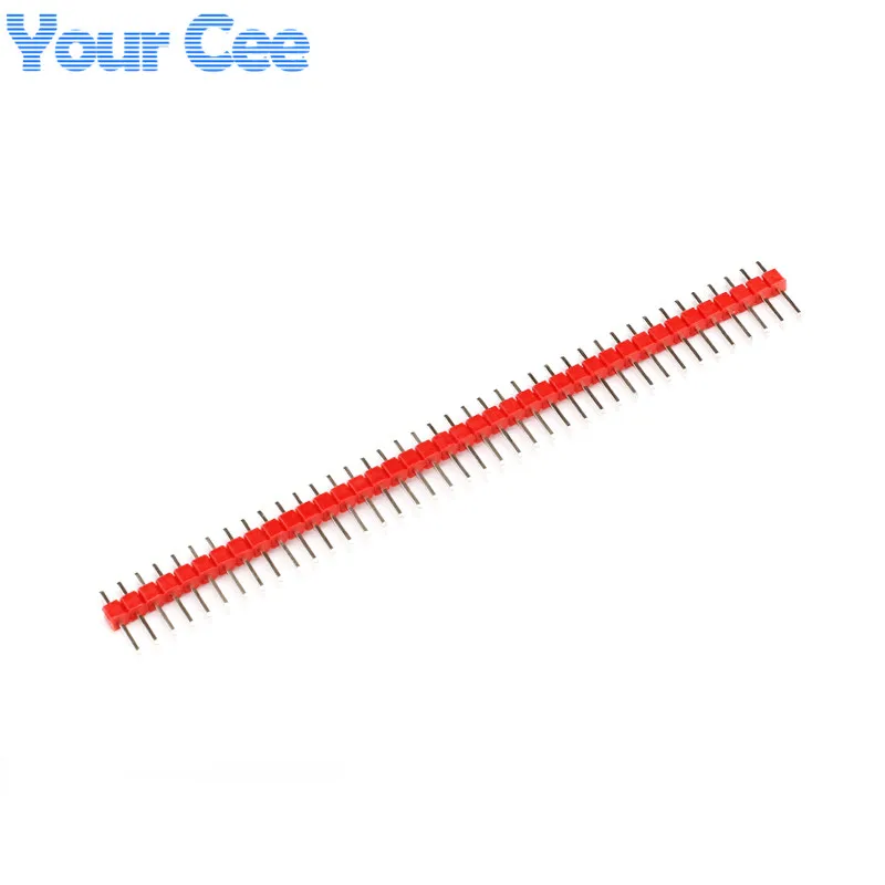 Штырьковый разъем 1 набор/6 шт. разноцветный 1*40P однорядный стандартное