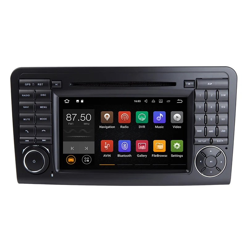 XONRICH Android 7 1 автомобиль gps Navi DVD стерео радио для Benz ML 320/350 W164/X164 GL320 Wi-Fi OBD TPMS DAB +