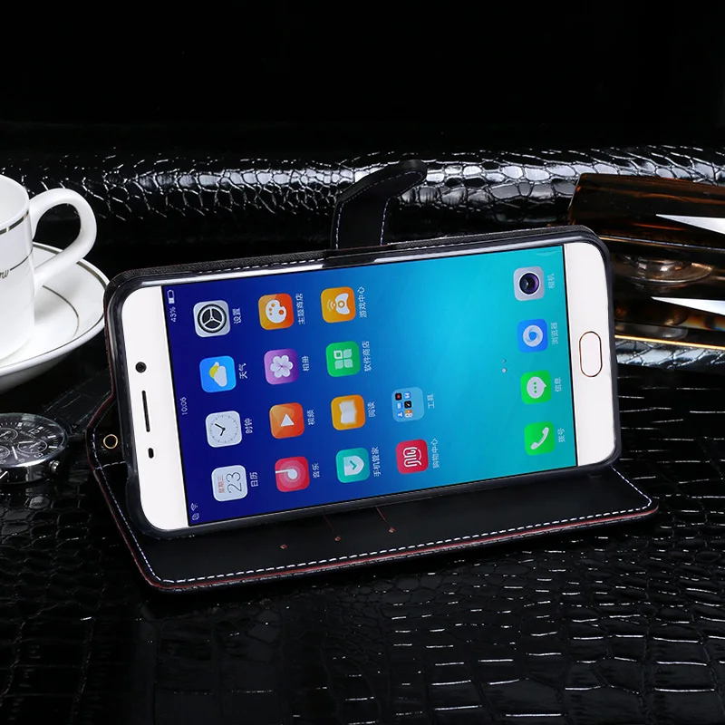 Чехол для OPPO R9 чехол с откидной крышкой из крокодиловой кожи F1 Plus бизнес