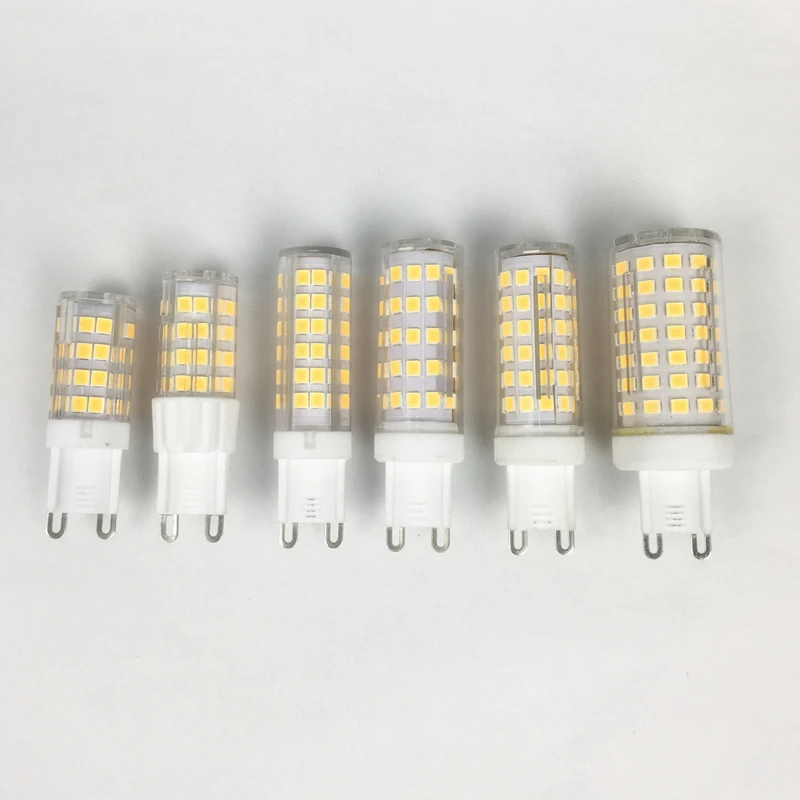 Светодиодная лампа кукуруза G9 12 Вт 88 светодиодов 220 240 В переменного тока|led g9|corn
