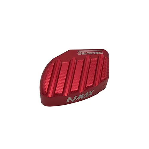 Red SEMSPEED Мотоцикл с ЧПУ Логотип NMAX 155 125 150 NMAX155 Sidestand ножка боковая подставка расширение Подставка пластина опорная площадка для YAMAHA - Цвет: Red