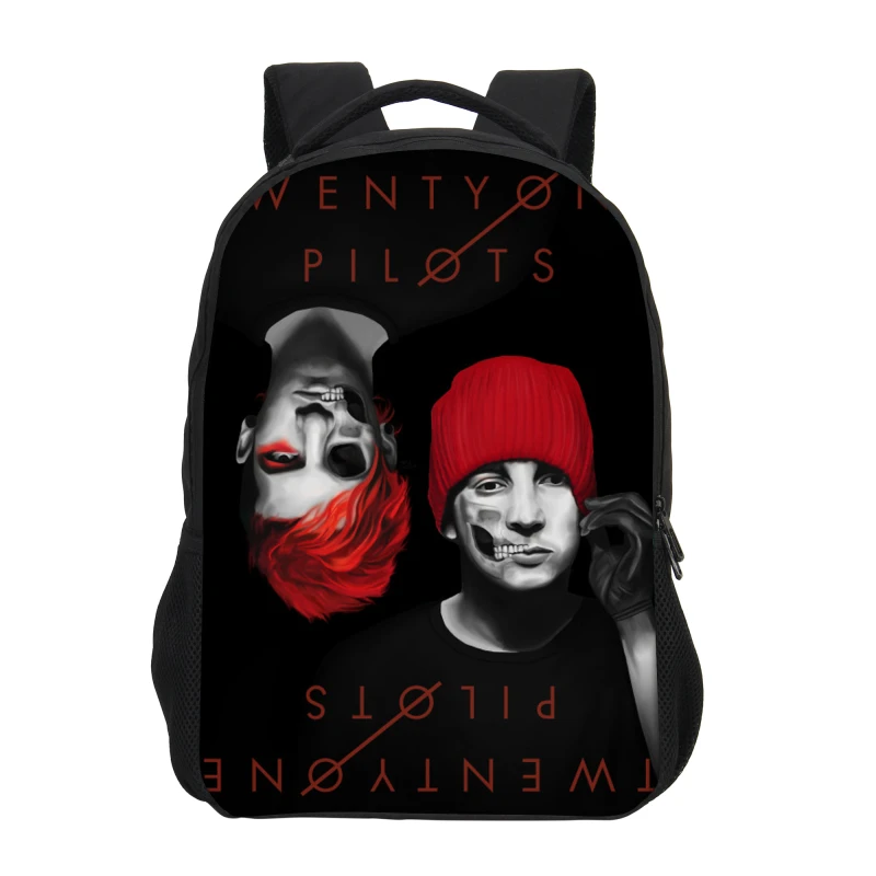VEEVANV рок модный рюкзак twenty one pilots mochila для женщин/мужчин школьный девочек