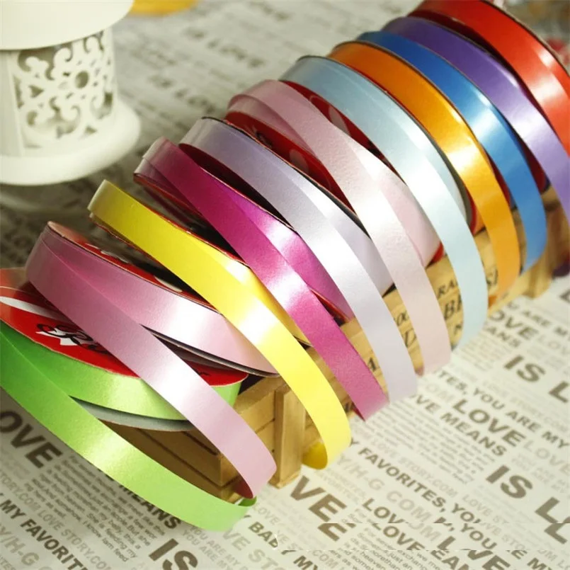 1.2cm 30m Balloon Ribbon Wedding Birthday Party Supplies Decoration Satin Ribbons For Diy Make bows Gift Flowers Tie Bouquet | Дом и сад