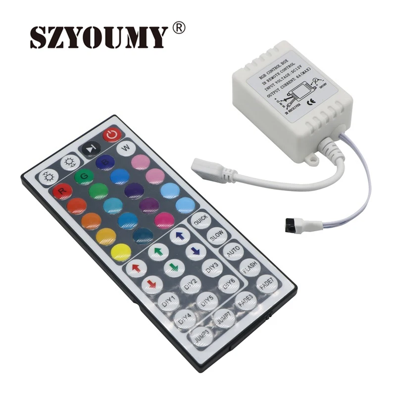 SZYOUMY горячая Распродажа 44 кнопочный ИК пульт дистанционного управления для 5050 3528