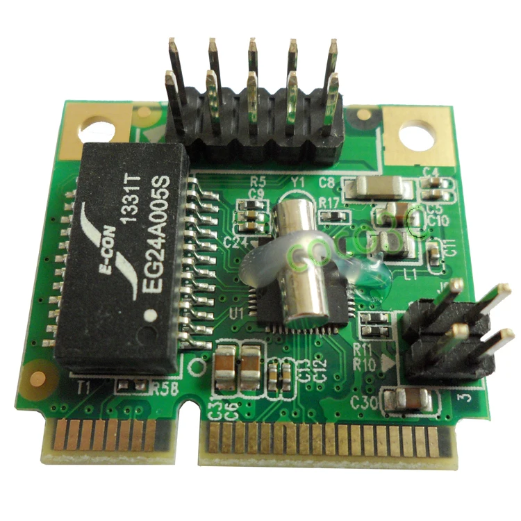Mini PCIe Gigabit Ethernet Сетевая карта для ITX mini PCI e к порту RJ45 адаптер 10/100/1000 Base T сетевой LAN