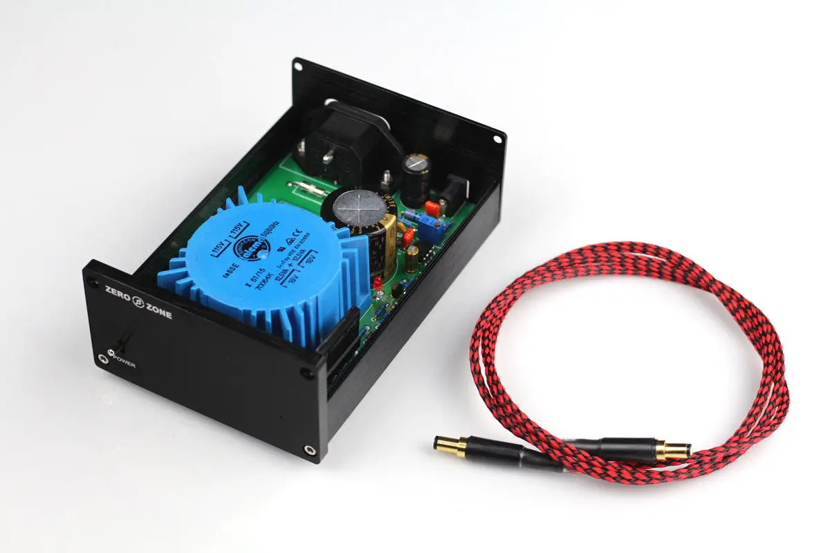 Линейный источник питания ZEROZONE Hiend 25 Вт 12 В постоянного тока для DAC /preamp/amp для наушников и т. Д.