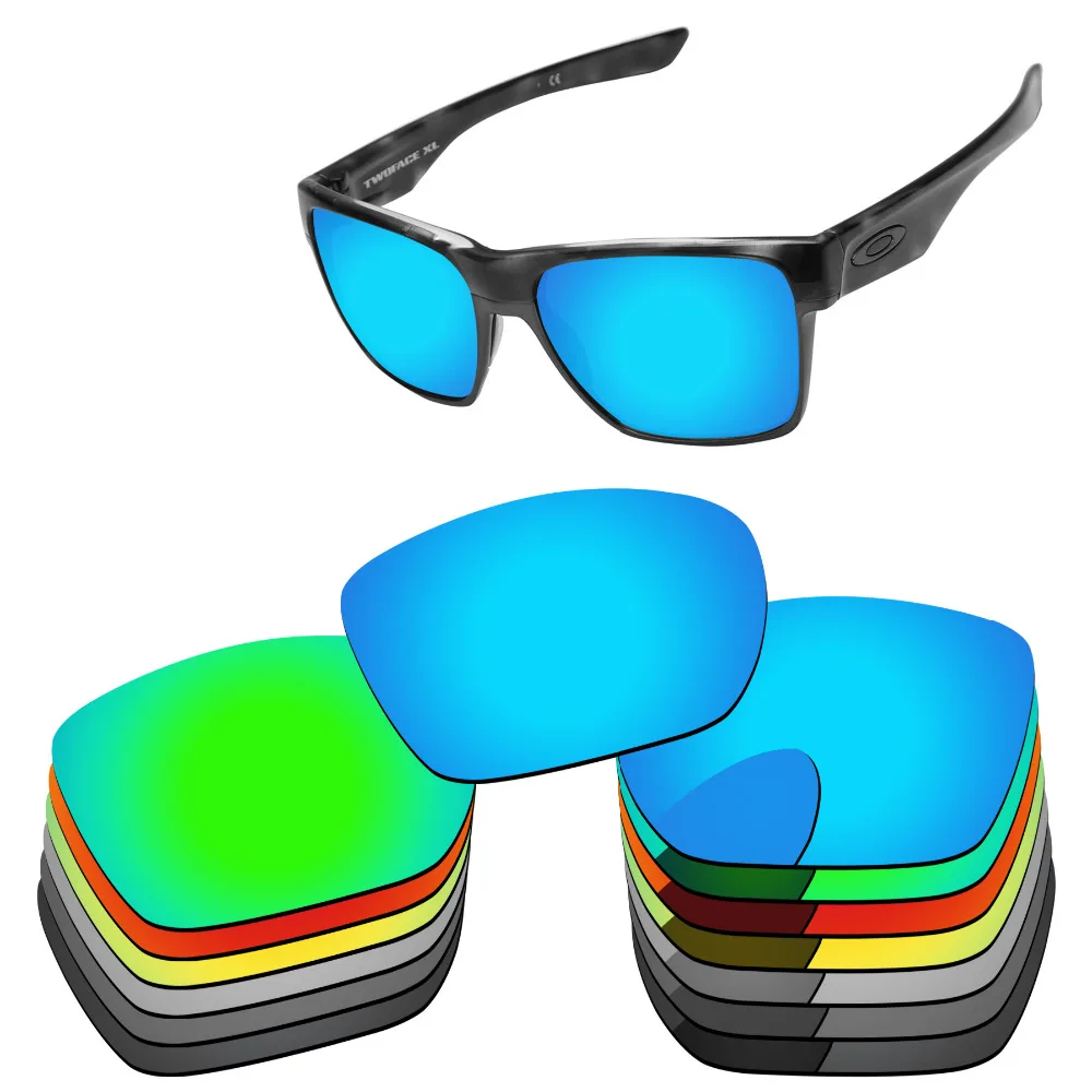 Bsymbo Replacement Lenses for Authentic Twoface XL OO9350 Sunglasses Polarized - Multiple Options