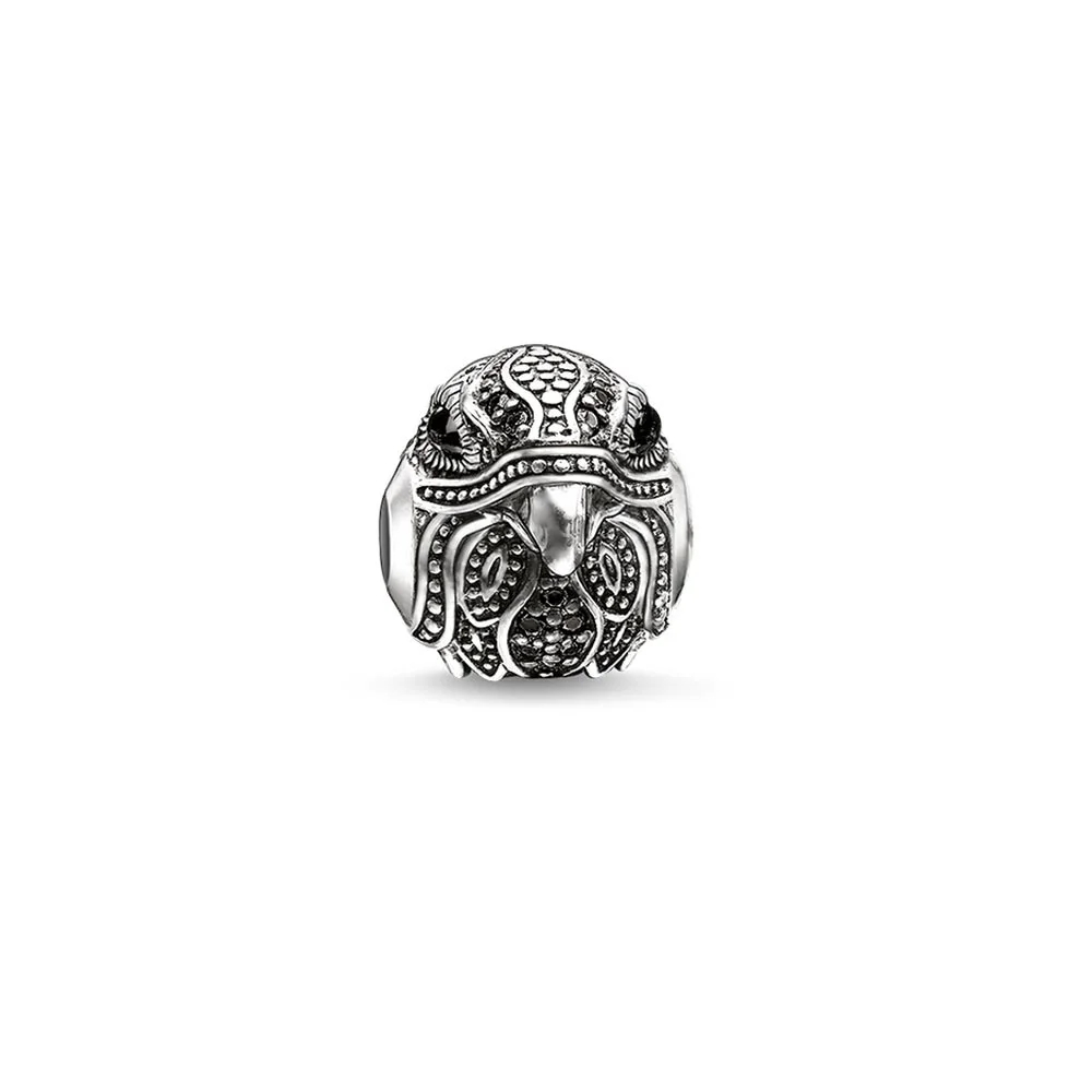 2018 серебряные бусины Eagle Karma Hawk Falcon Fit браслет ожерелье DIY бисер аксессуары подарок