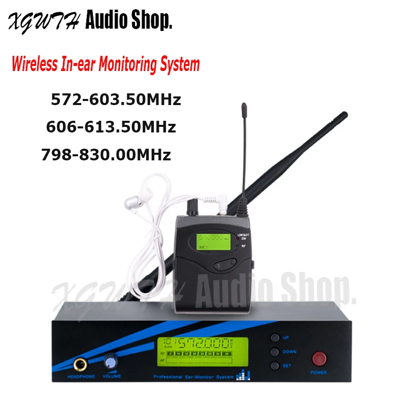 Monitoring System Wireless In Ear Monitor with Earphone Professional for Stage Performance DJ | Audio