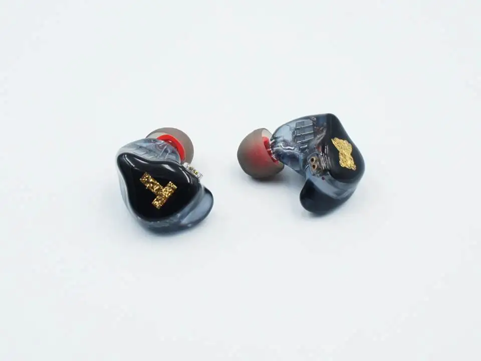 Transparent Black TFZ Tx BEAR 10 10BA 2Pin 0,78 мм HiFi аудиофиловые наушники-вкладыши IEMs - Цвет: Transparent Black