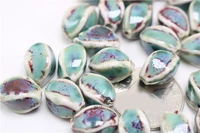 ceramic diy beads shaped beads scattered beads more color glaze bead 5300