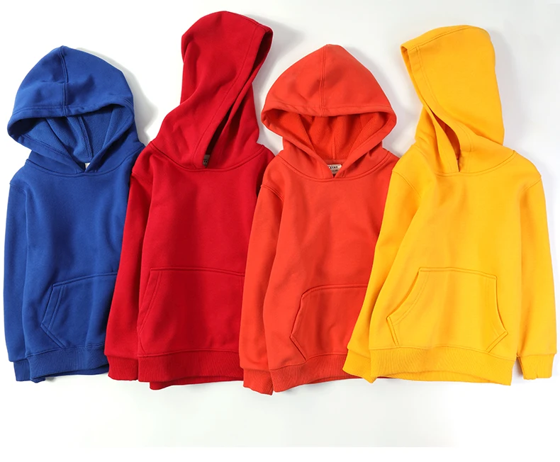 Pioneer Kids/новые зимние теплые флисовые футболки детская одежда для мальчиков Однотонная футболка с капюшоном для мальчиков, качественные футболки из хлопка 6T892