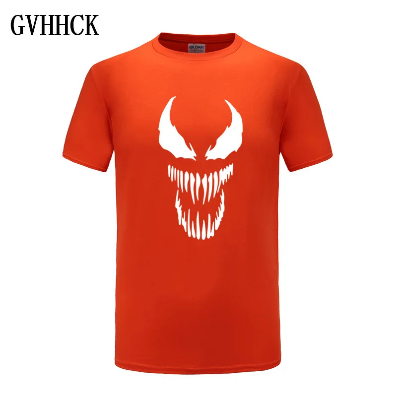 Venom Футболка мужская мода футболка аниме оригинальность Человек-паук хлопок Футболка Европейский Размер Уличная фильм топы тройник