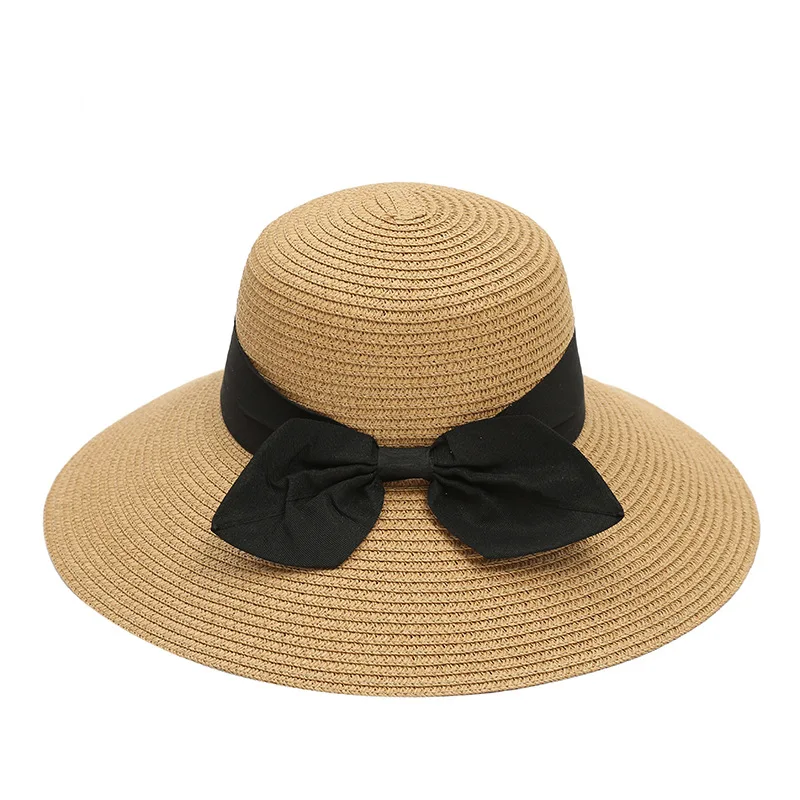 

Korean version of the beach hat outdoor sun hat clothing accessories adult big straw hat