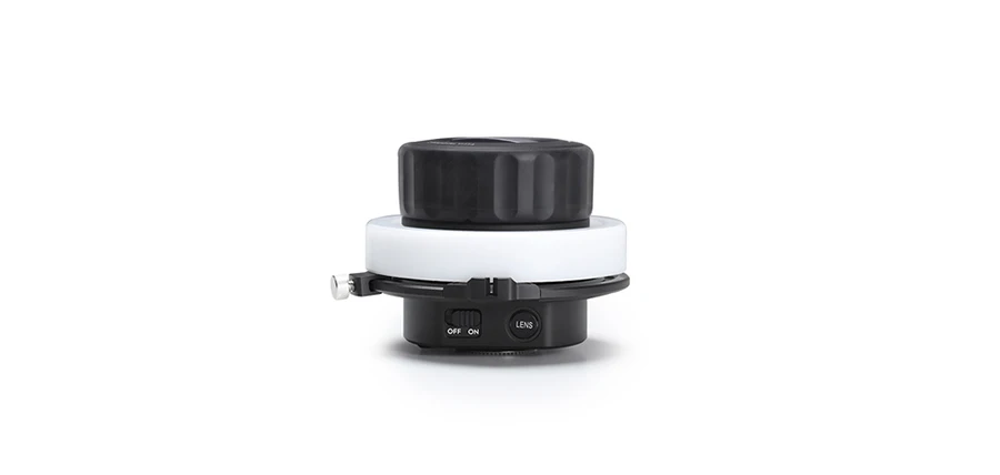 DJI Focus Handwheel 2 позволяет управлять фокусом диафрагмы или зумом на Inspire 2, Osmo Pro/RAW камерах точно и удобно